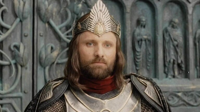 Aragon in The Lord of the Rings The Hunt for Gollum Viggo Mortensen is Ready
