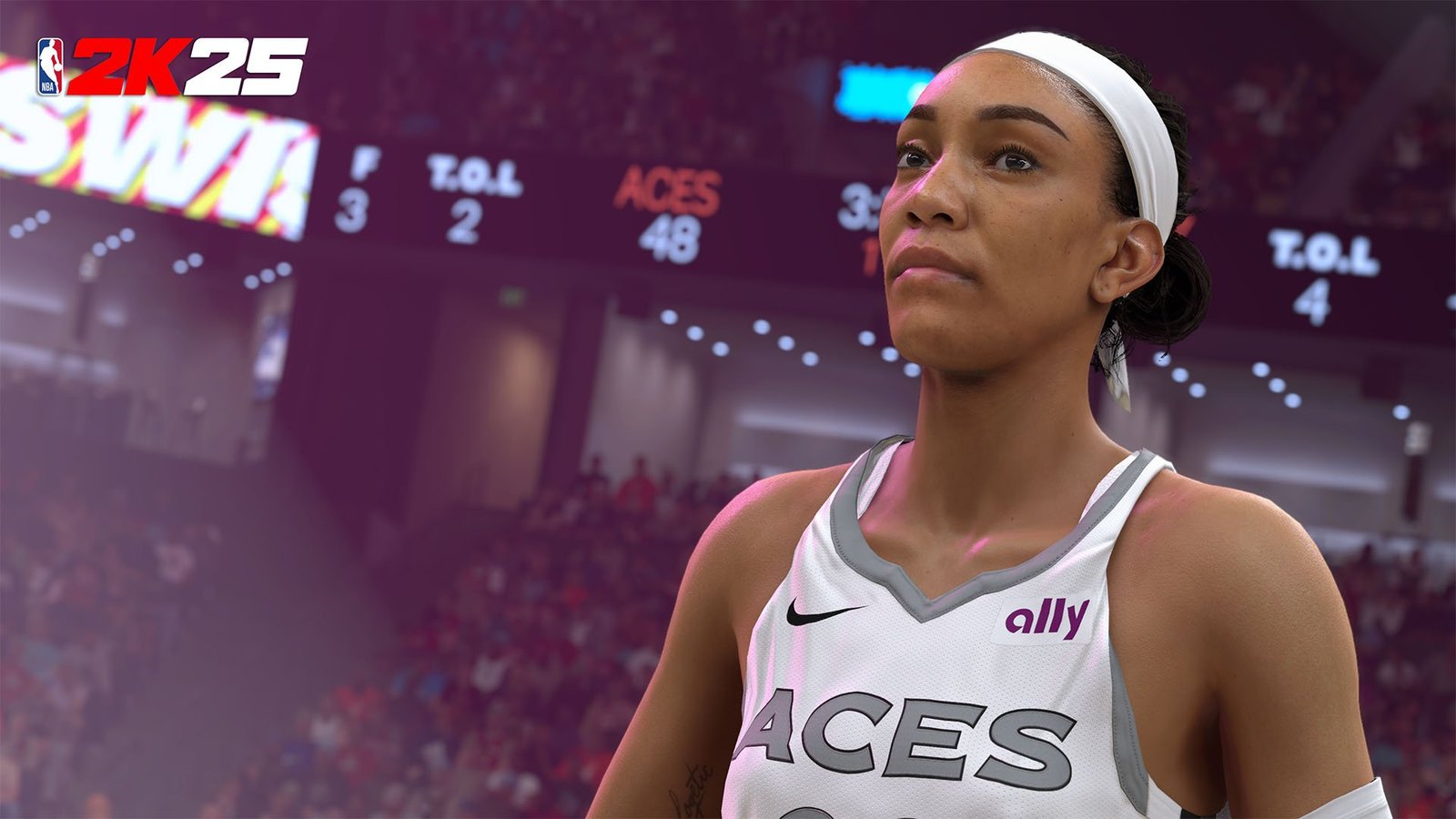 NBA 2K25 Cover Star A'ja Wilson