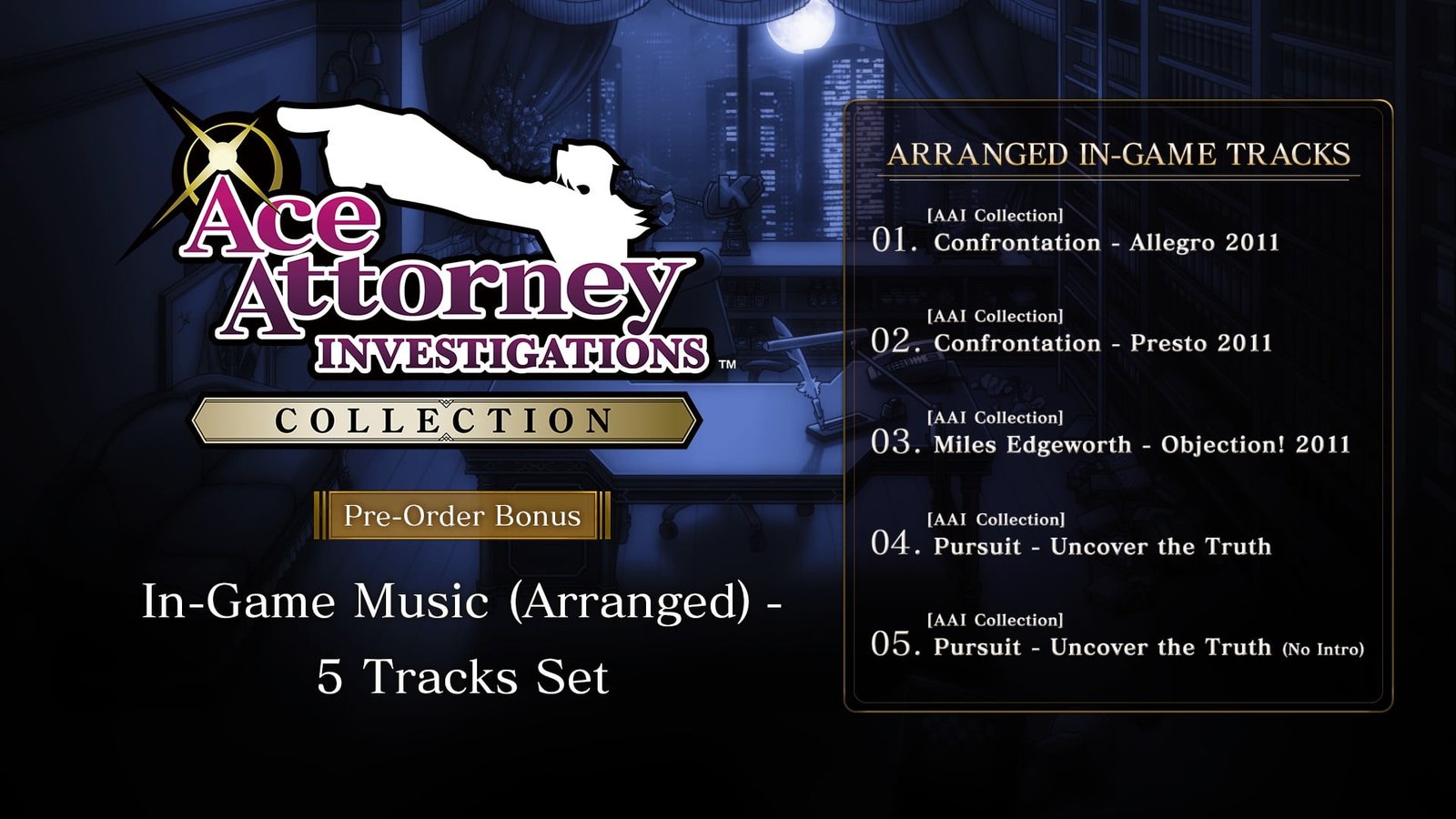 Ace Attorney Investigations Collection Pre-order