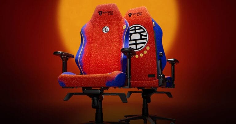 SavePoint Gaming Super Saiyan at Home With The Secretlab TITAN Evo Dragon Ball Z Goku Edition