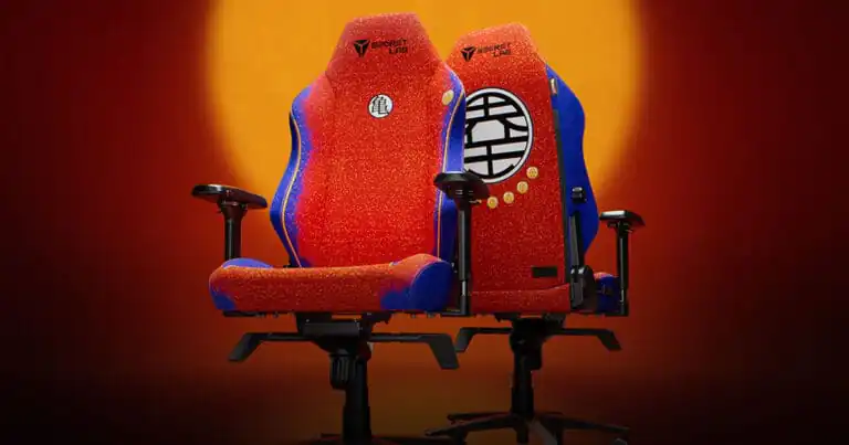 SavePoint Gaming Super Saiyan at Home With The Secretlab TITAN Evo Dragon Ball Z Goku Edition