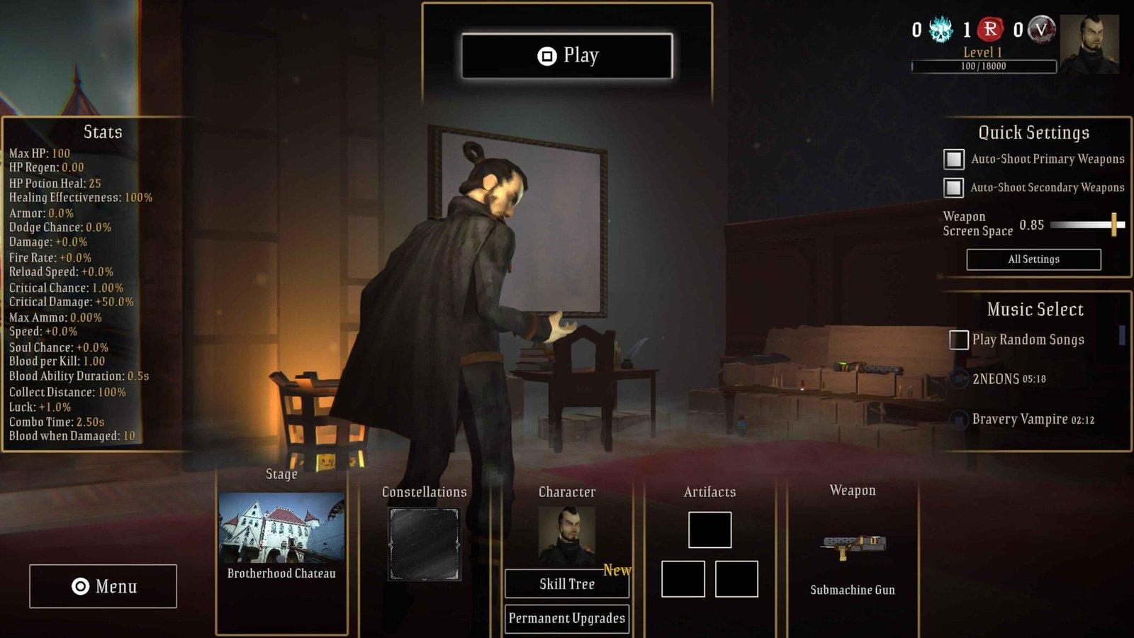 Vampire Hunters Review - 3D Bullet Heaven Bliss