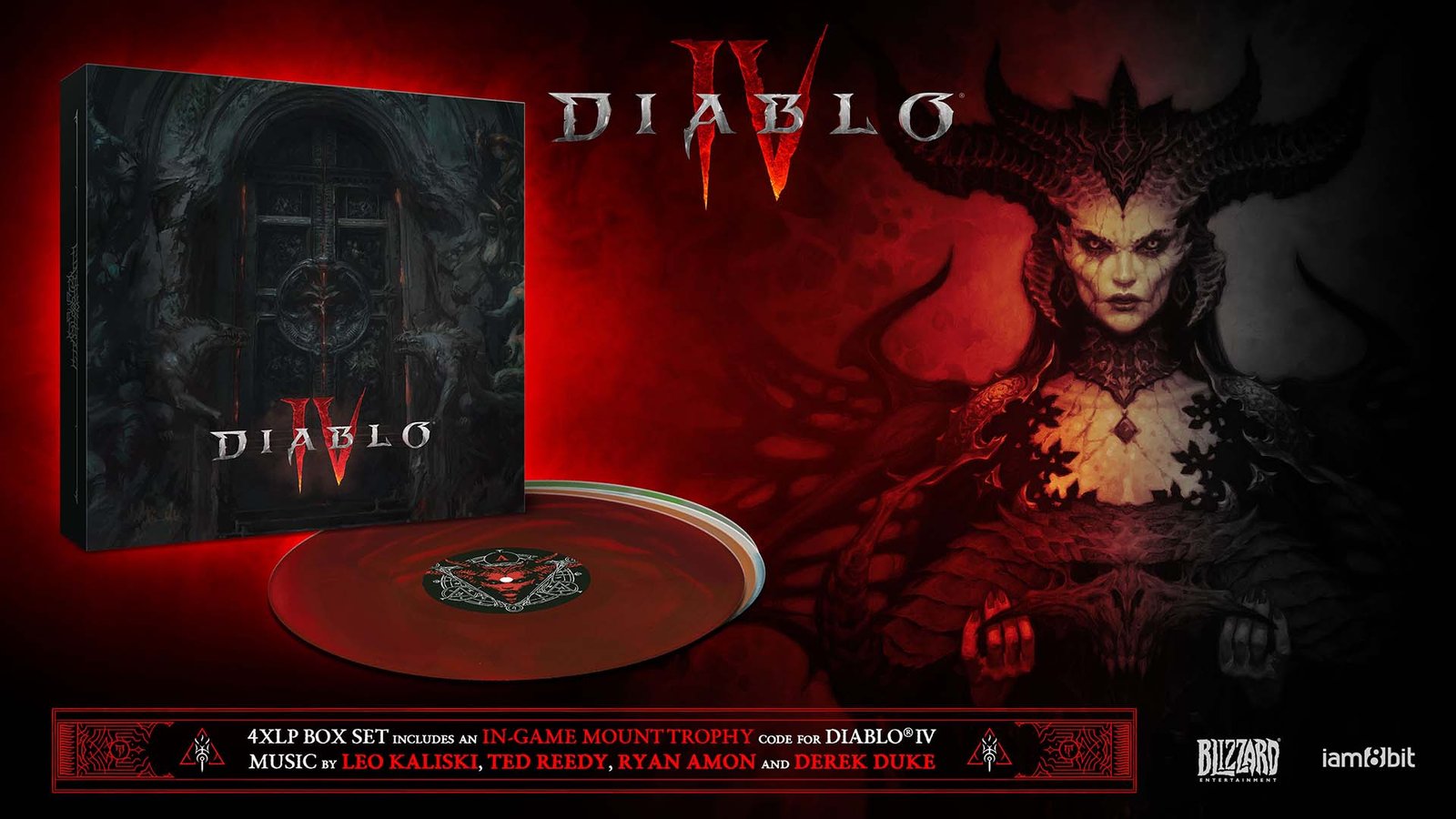 iam8bit Unleashes Stunning Diablo IV Vinyl Soundtrack