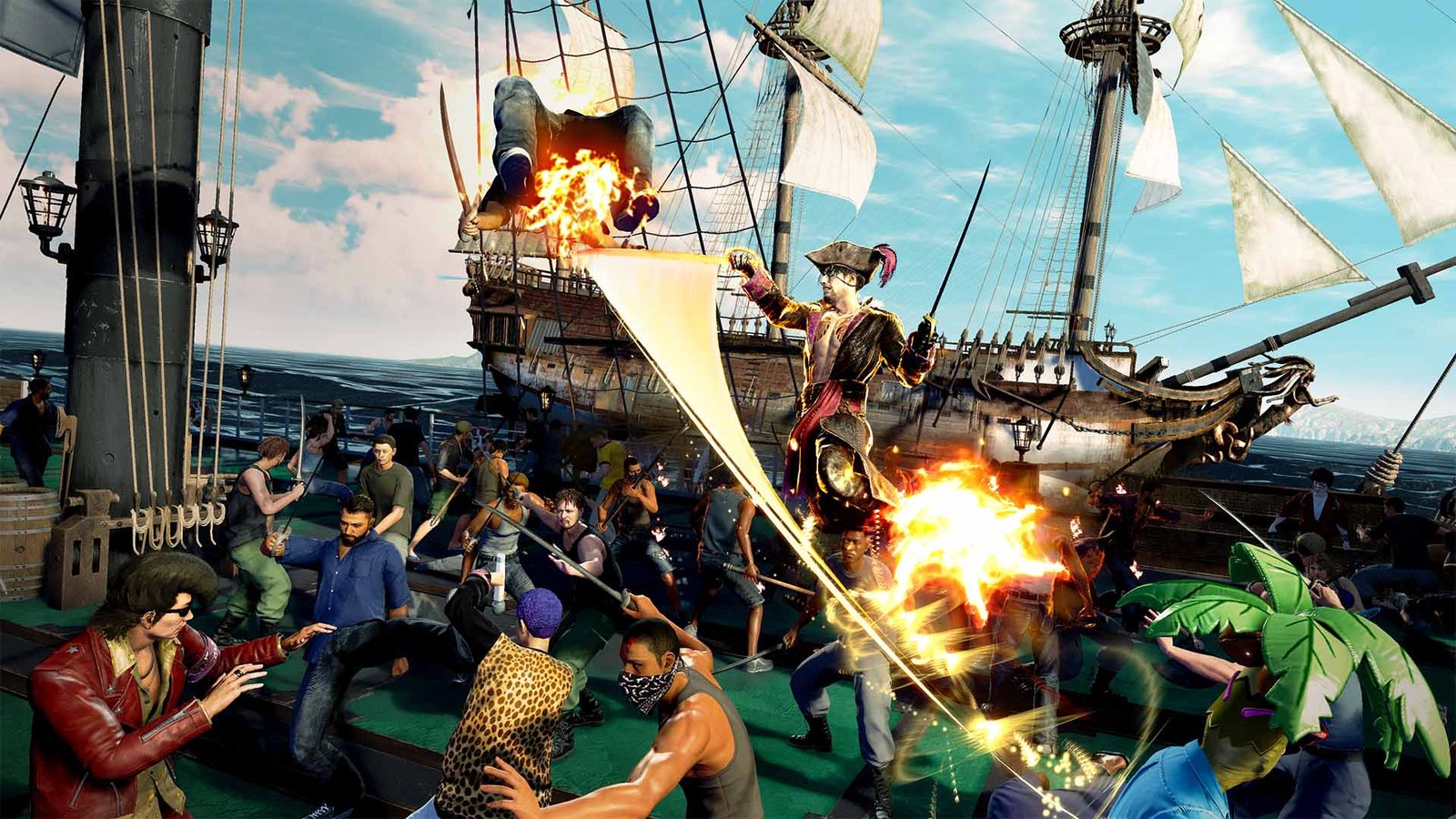 Like a Dragon: Yakuza Pirate in Hawaii Battle Styles