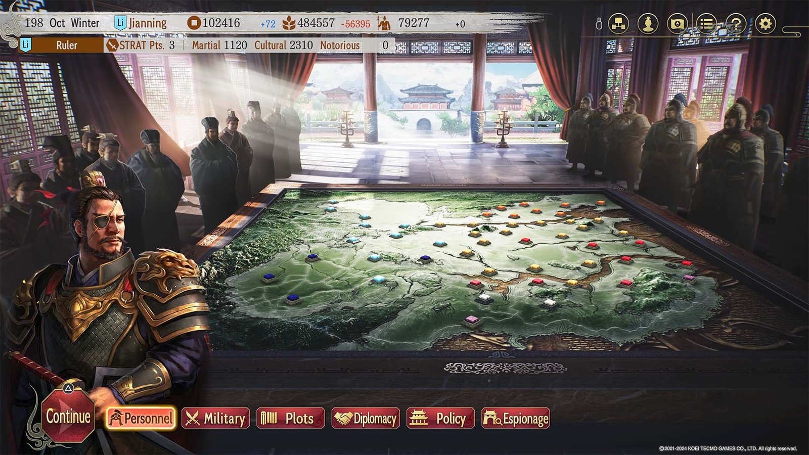 Romance of the Three Kingdoms 8 Remake Parliament