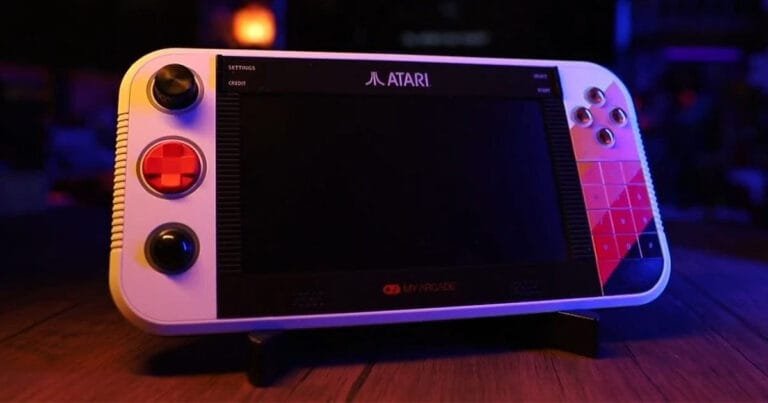 Atari Reveals the Gamestation Go Handheld Console Complete With Number Pad