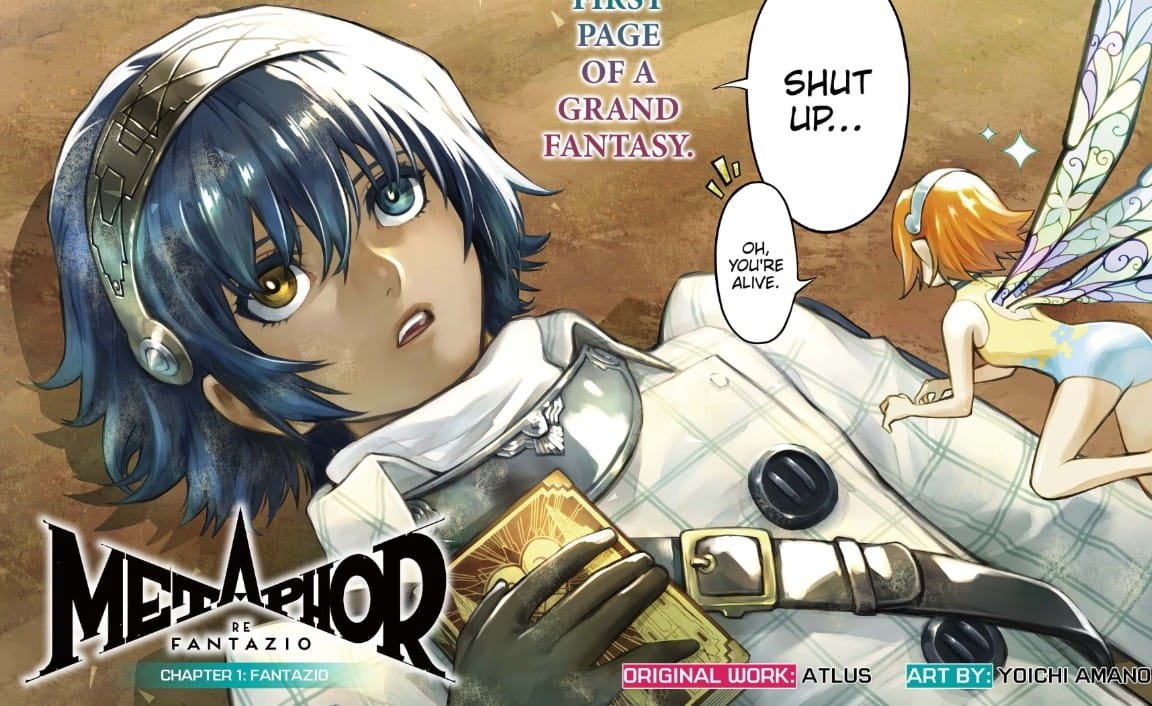 metaphor: refantazio manga first chapter