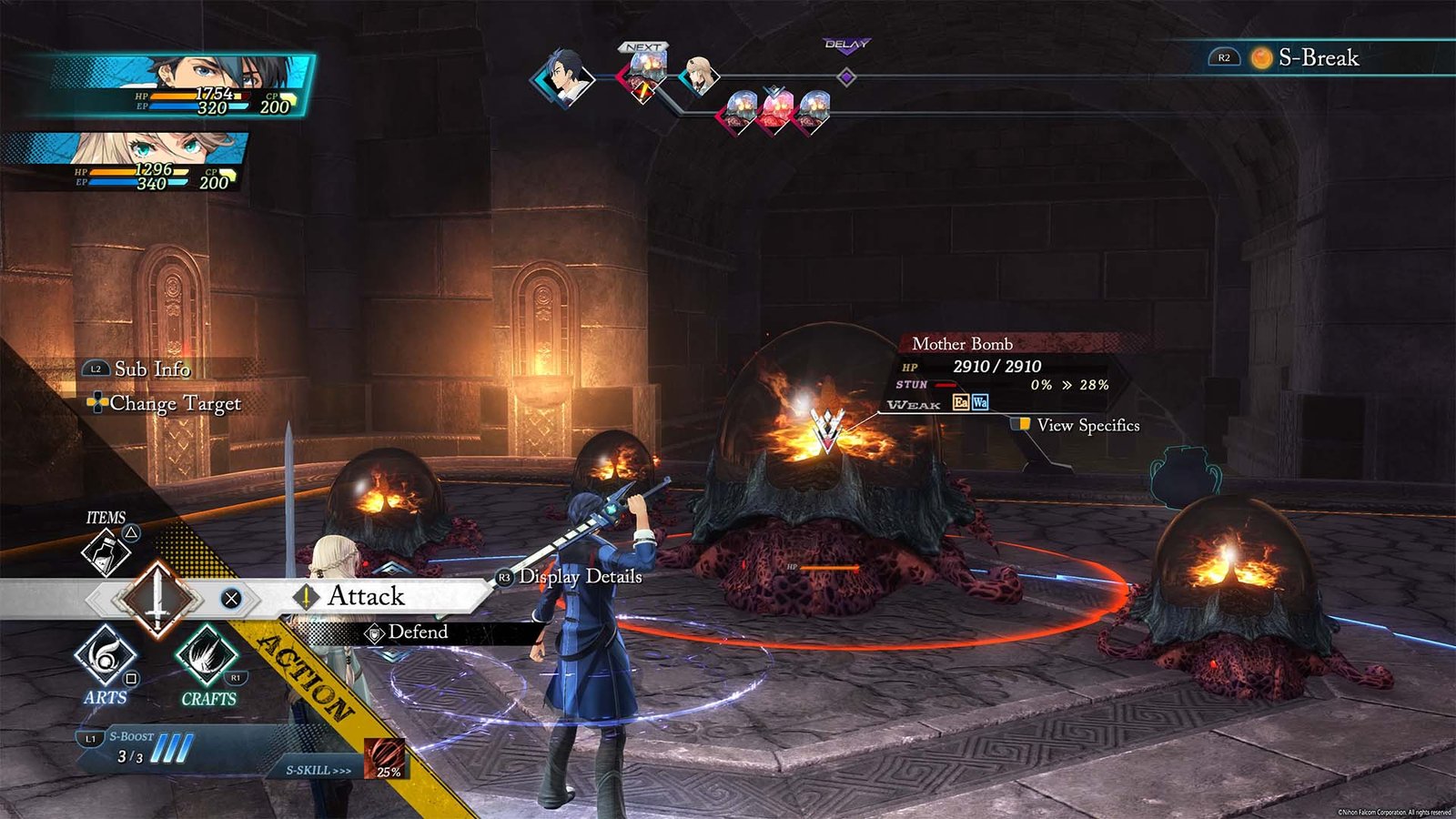 The Legend of Heroes: Trails Through Daybreak II Review - Combat