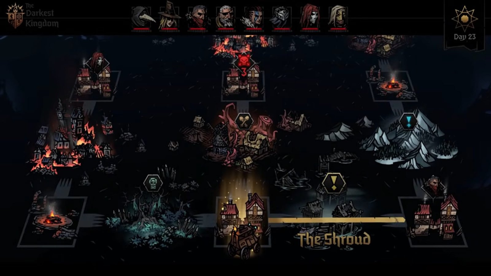 Darkest Dungeon II Kingdoms Board