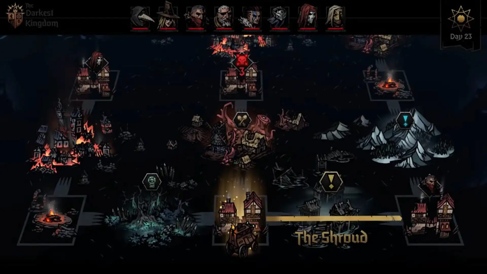 Darkest Dungeon II Kingdoms Board