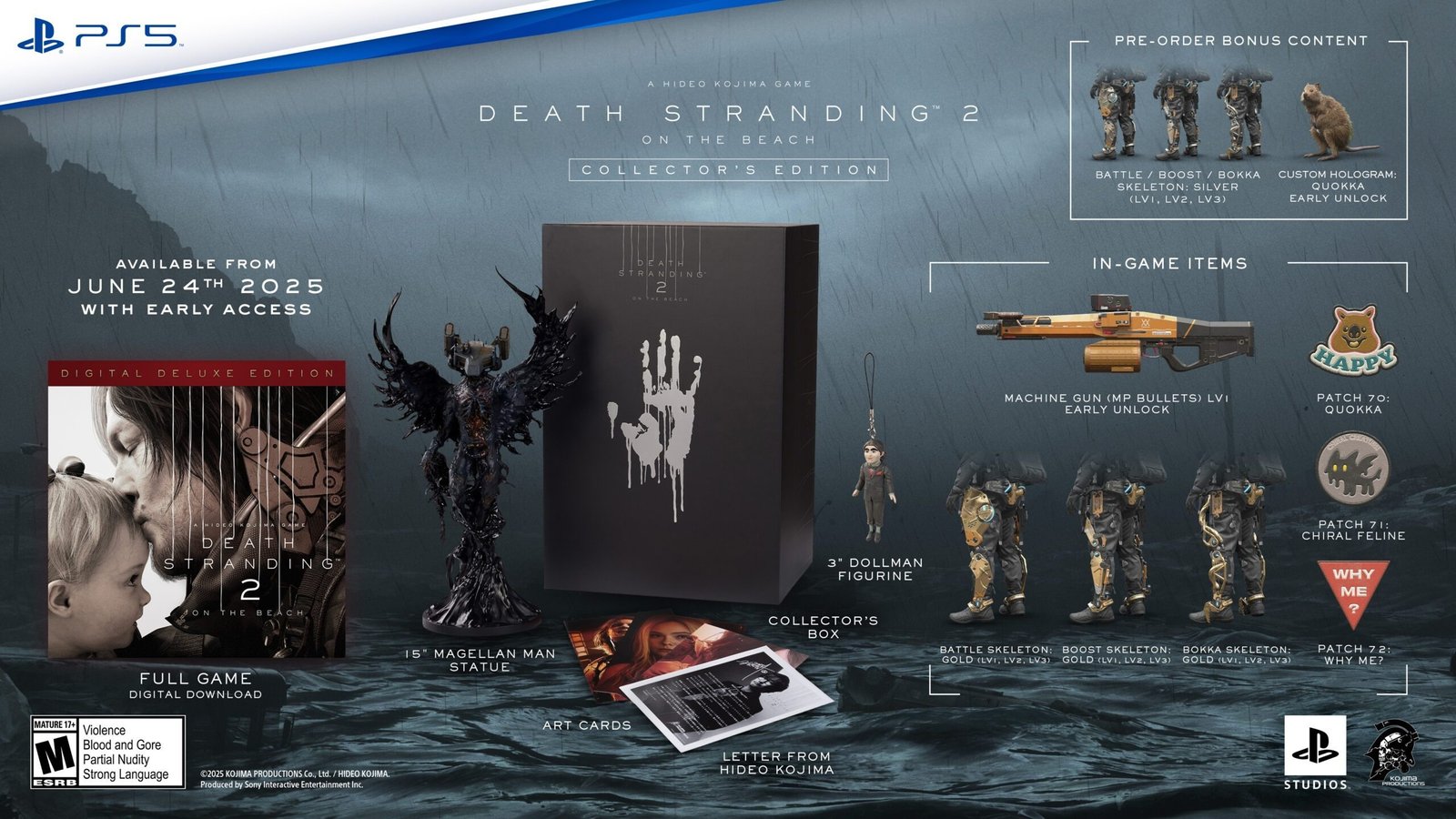 Death Stranding 2: On the Beach Collector's Edition