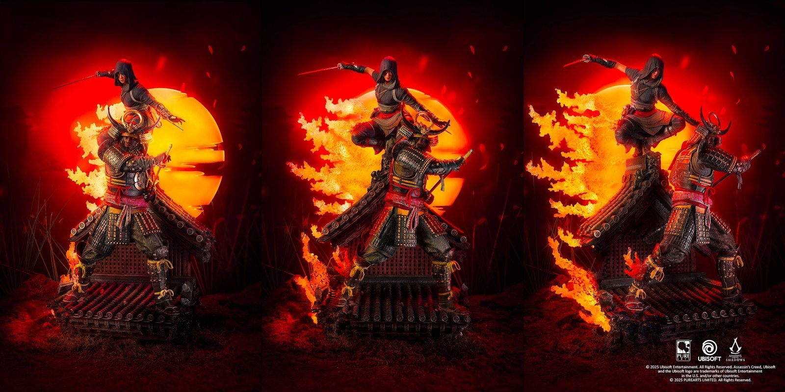 PureArts Animus Naoe and PureArts Animus Yasuke