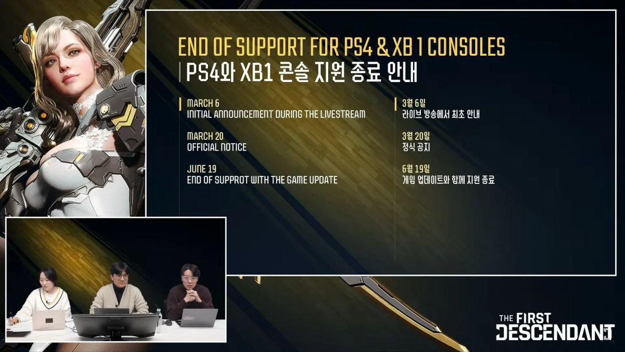 The First Descendant Will End Support for PlayStation 4 & Xbox One