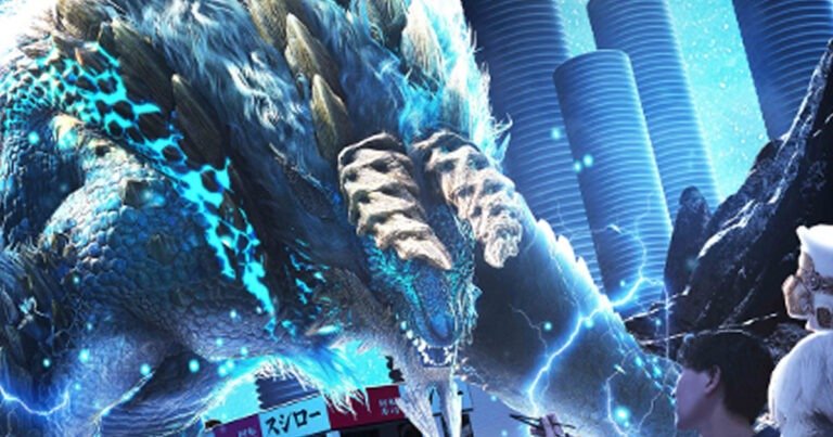 Monster Hunter Wilds Answers SOS Flare for Food & Merchandise With Sushiro Singapore