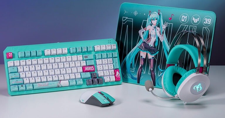 Rep Hatsune Miku With the Latest ASUS TUF Gaming Collection
