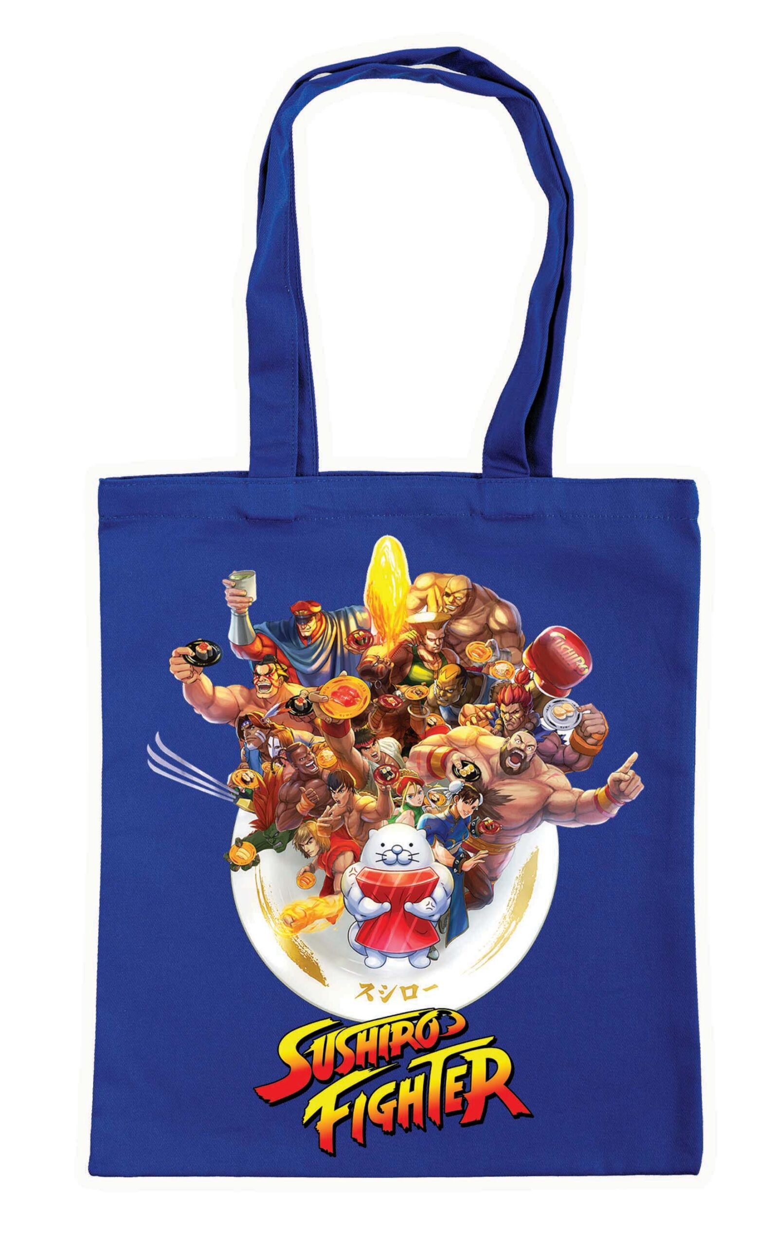 Sushiro Singapore x Street Fighter Exclusive Merchandise Tote Bag