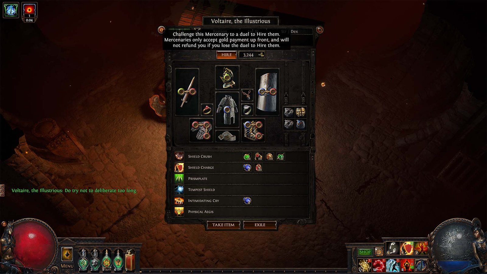 Path of Exile Mercenaries of Trarthus