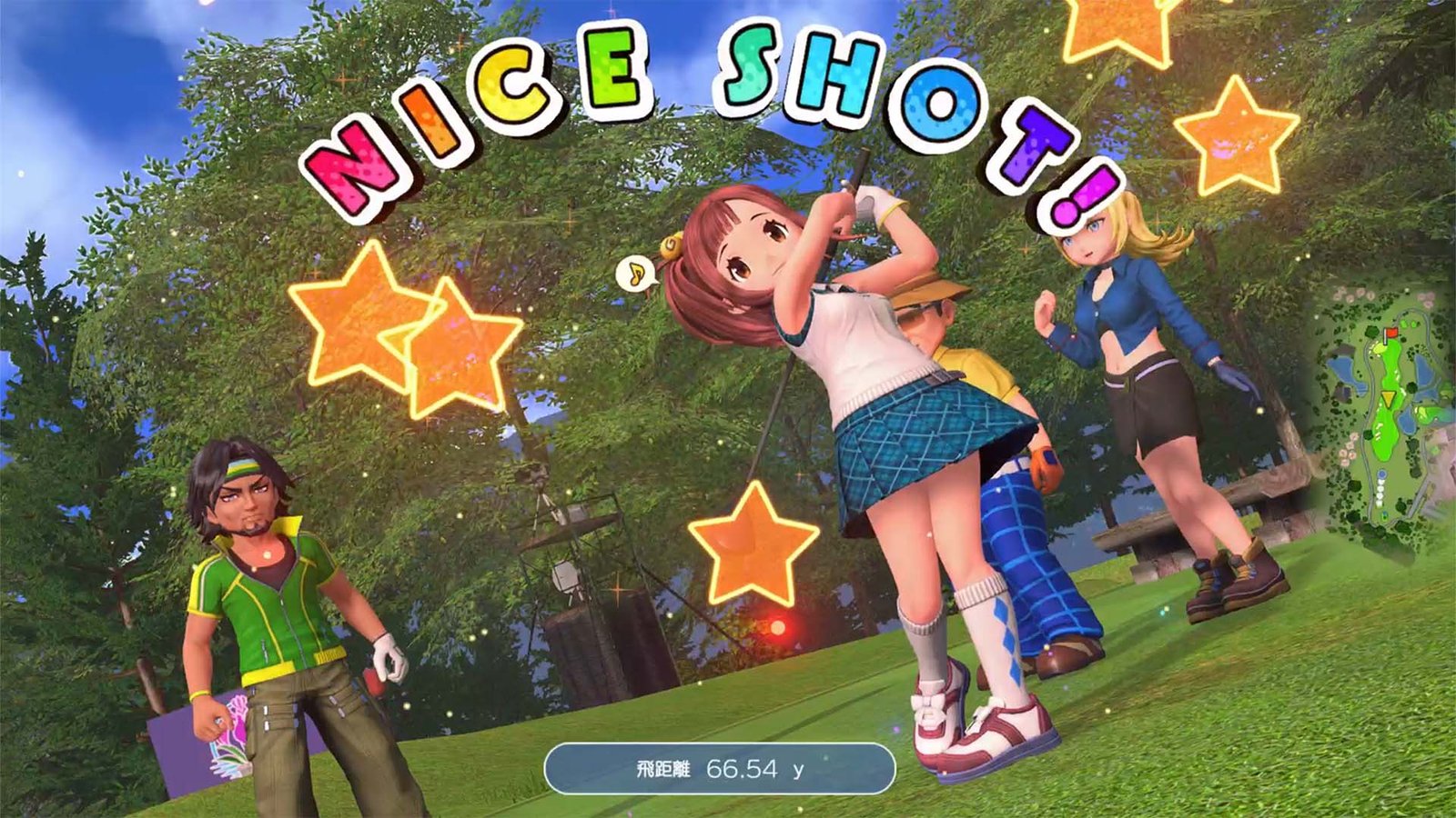 Tee Off in Everybody’s Golf Hot Shots This September