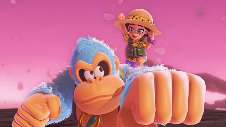 DK and Pauline from Donkey Kong Bananza