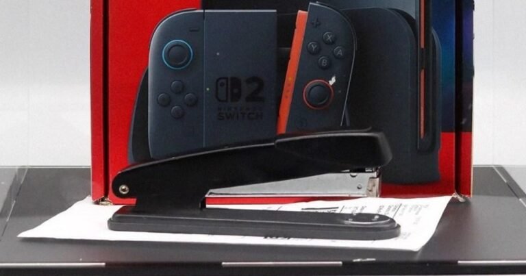GameStop Auctioning Infamous Nintendo Switch 2 Damaging Stapler
