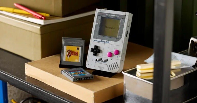 The LEGO 72046 Nintendo Game Boy is an Irresistable, Nostalgic Siren Call