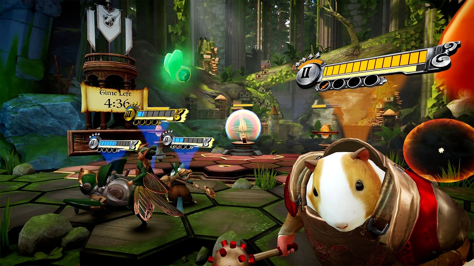 Glassbreakers: Champions of Moss gameplay screenshot on Meta Quest