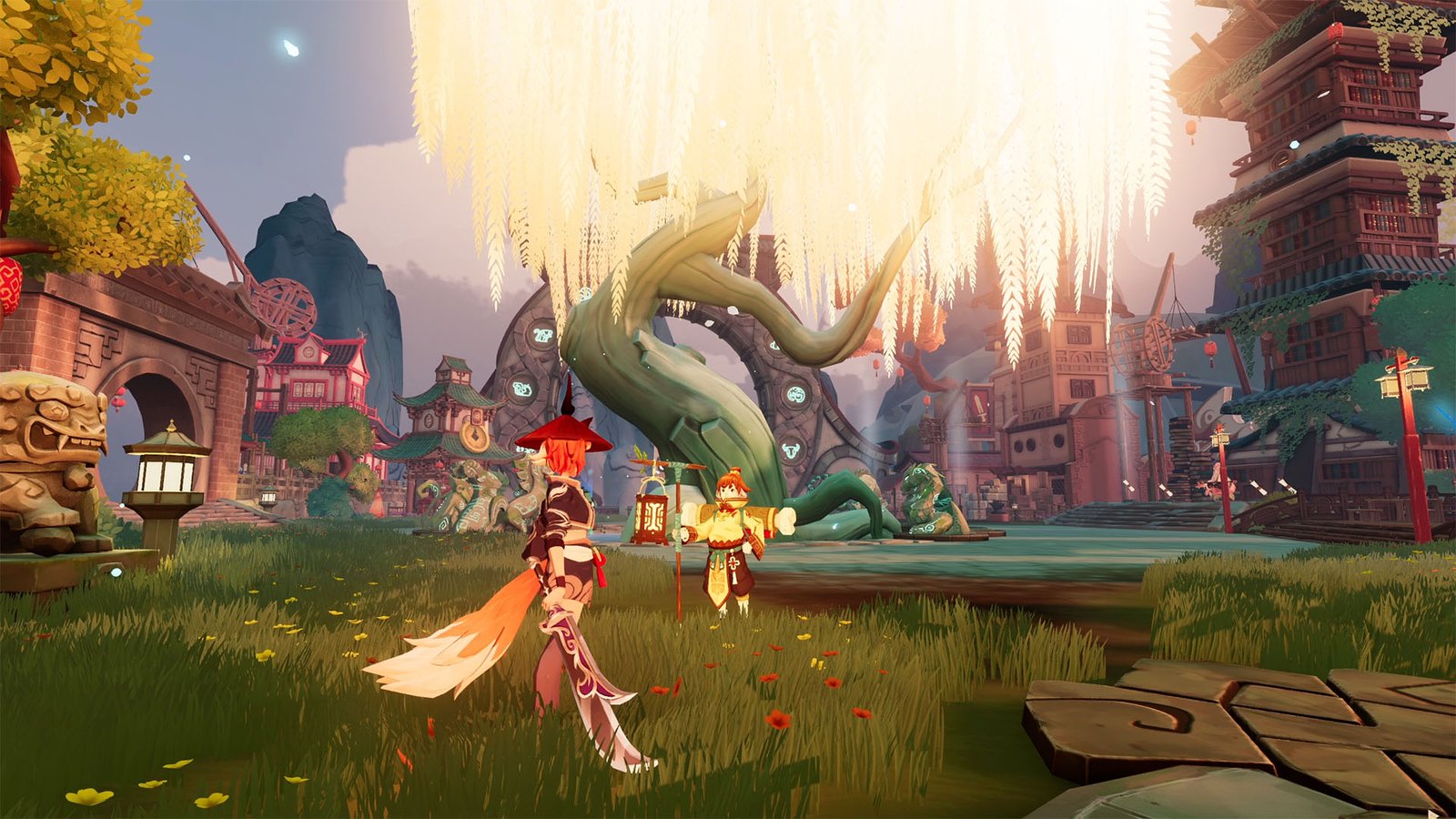 Hub area in 13Z The Zodiac Trials
