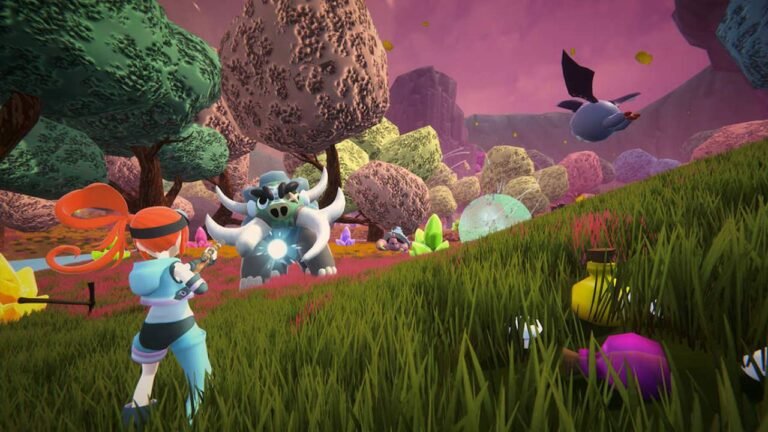 Palland gameplay screenshot on Nintendo Switch