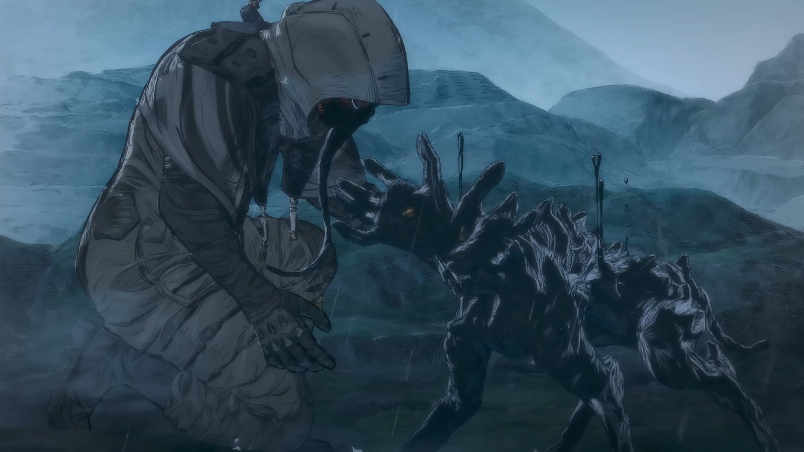 Death Stranding Mosquito Scene