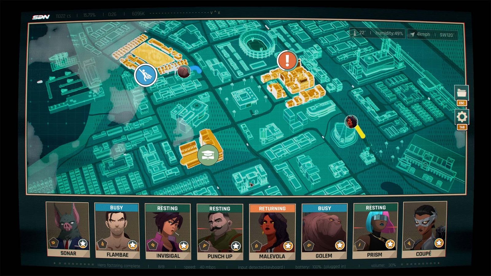 Dispatch Management Gameplay