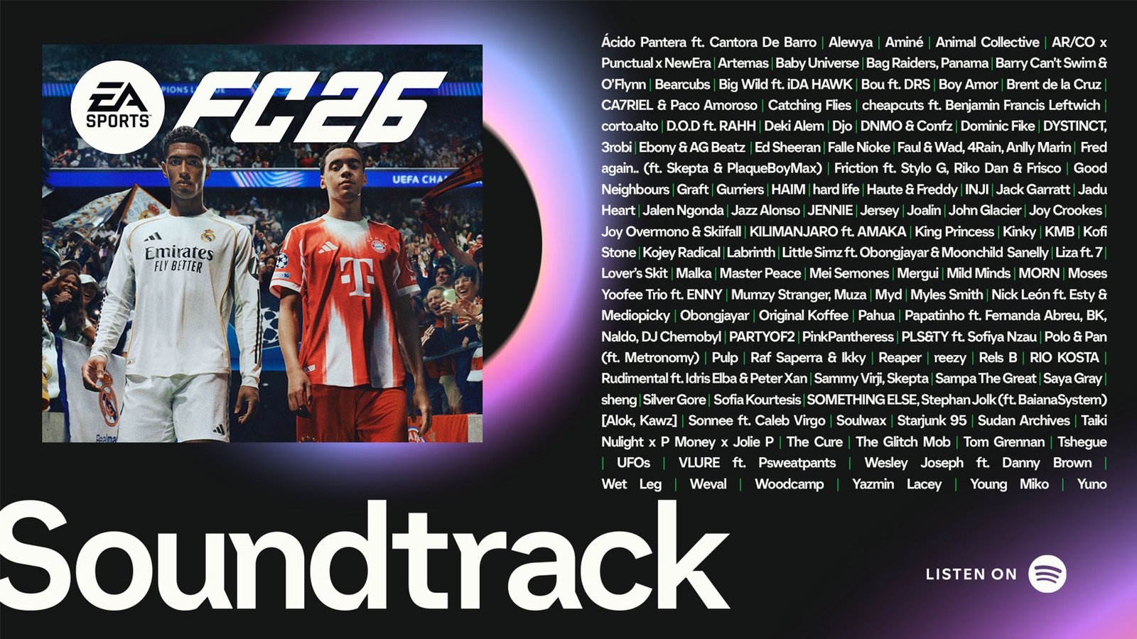 EA Sports FC 26 Soundtrack