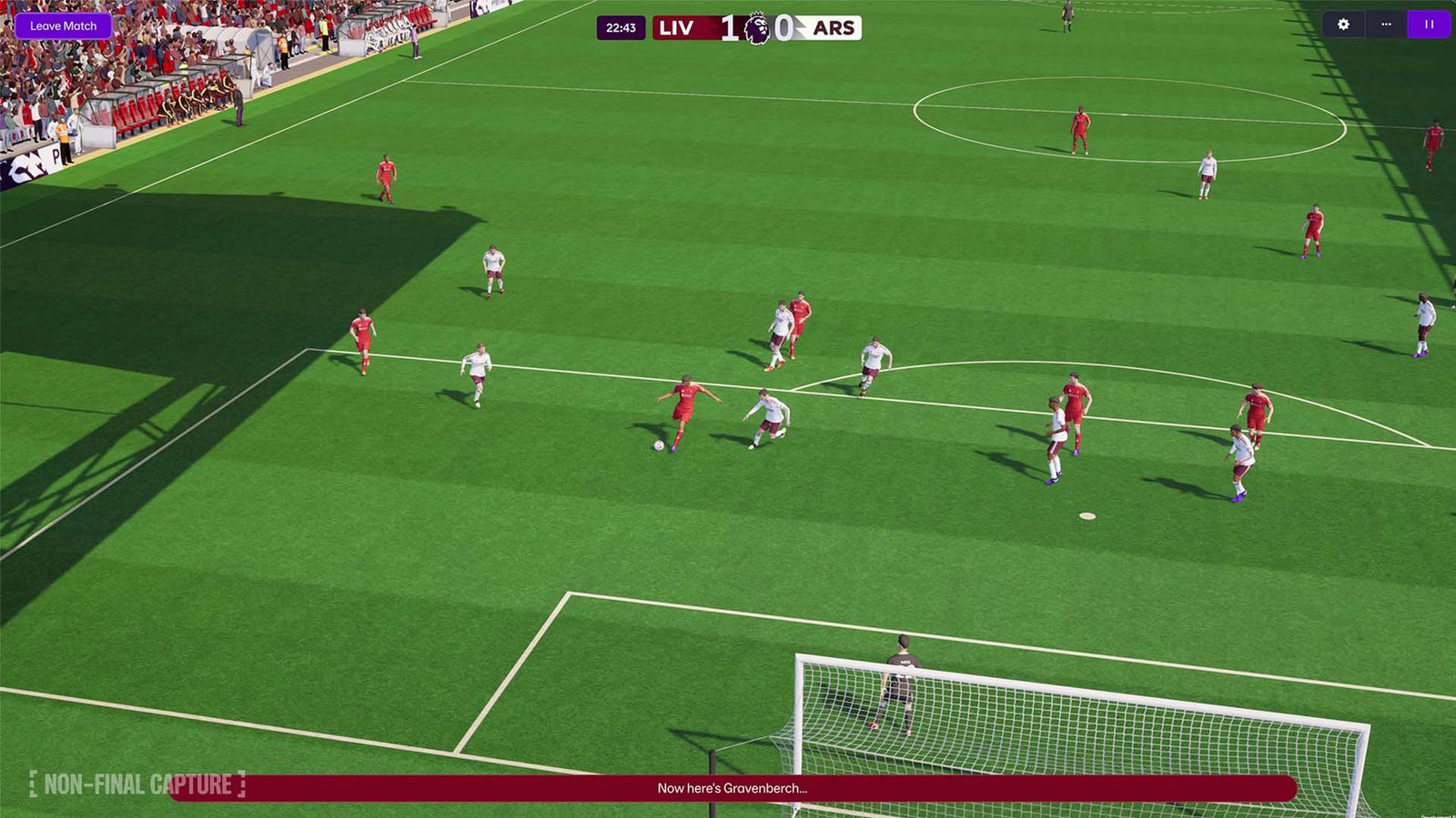 Football Manager 26 Match Gameplay