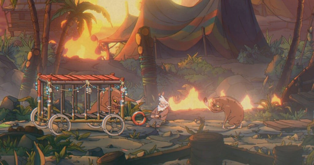 Gamescom 2025 The Eternal Life of Goldman is All About 16-Bit Platforming Goodness With Gorgeous Hand-Drawn Art