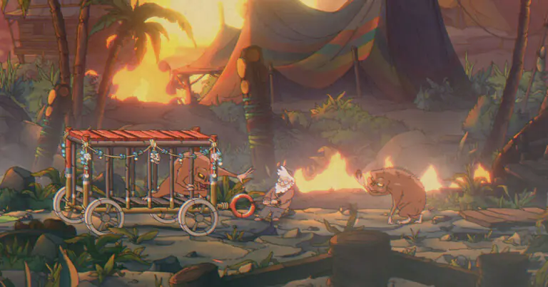 Gamescom 2025 The Eternal Life of Goldman is All About 16-Bit Platforming Goodness With Gorgeous Hand-Drawn Art