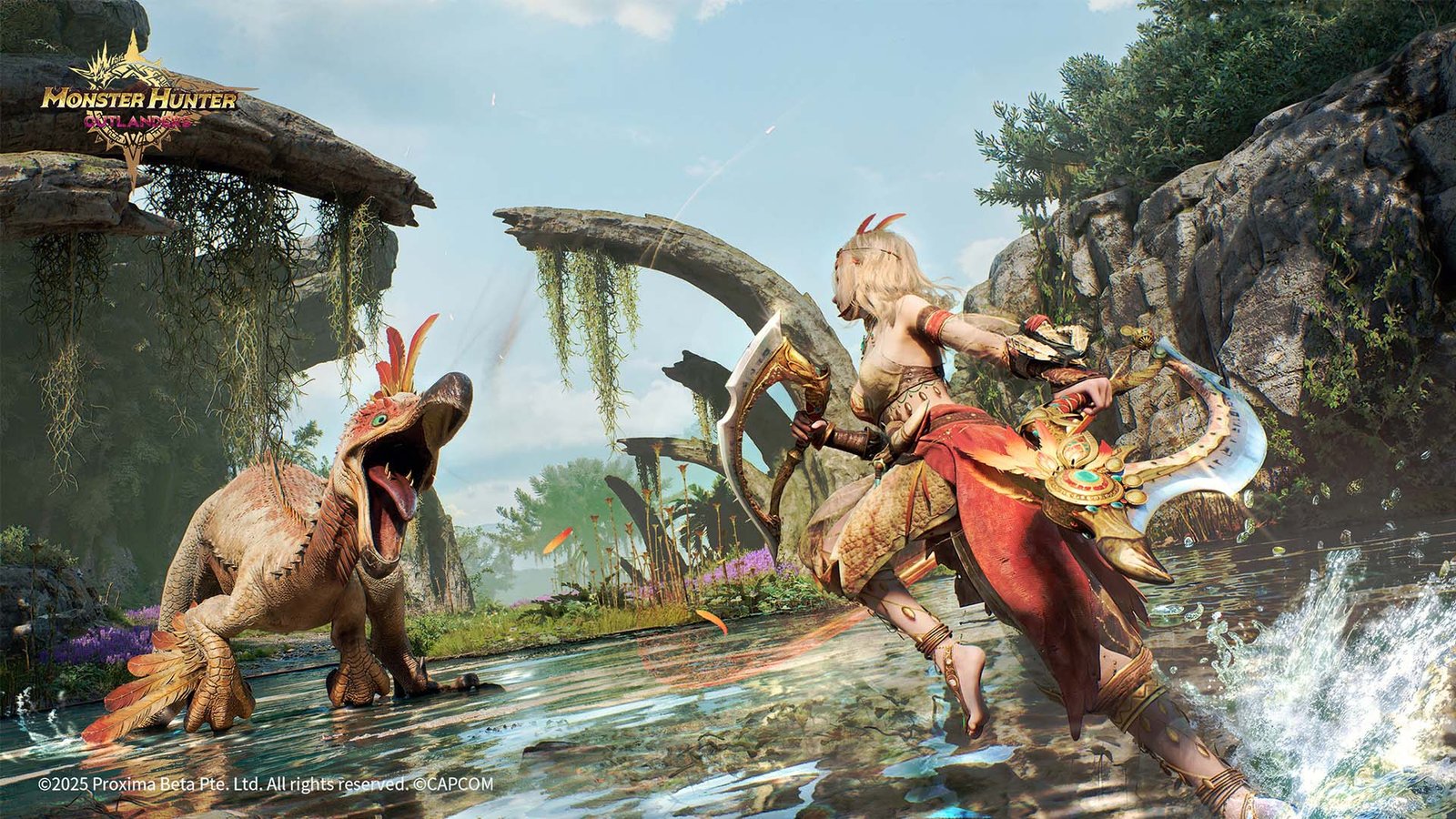 Monster Hunter Outlanders Gameplay