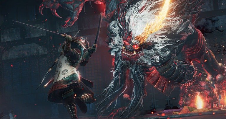 Nioh 3 Sengoku boss fight