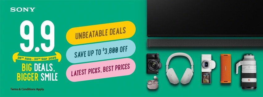 Sony Singapore 9.9 Sale