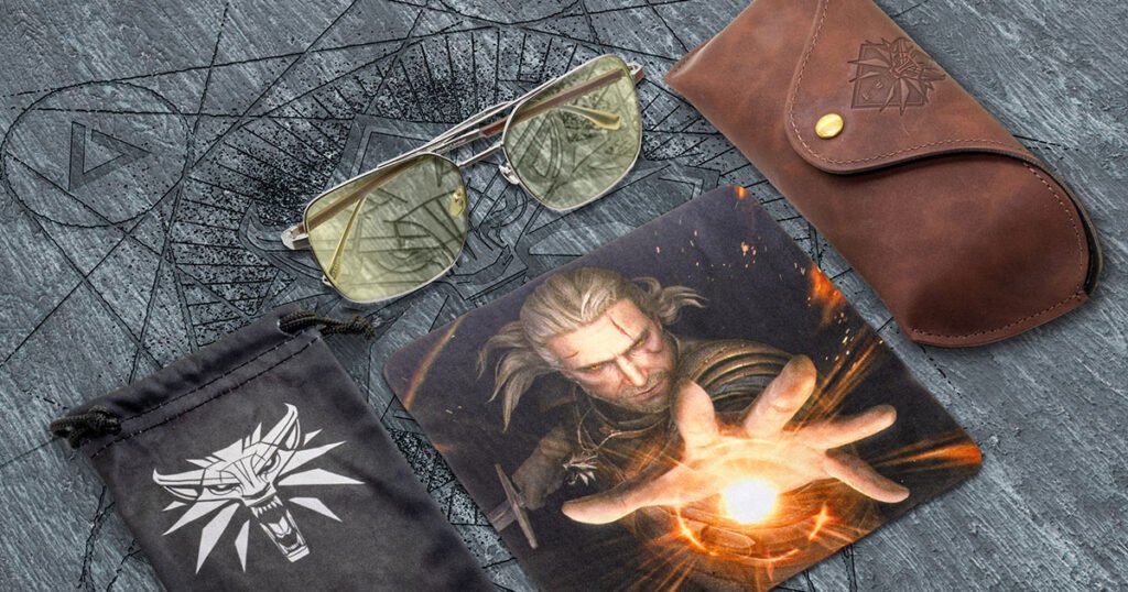 The Witcher Collection Glasses by Gunnar Optiks Geralt and Ciri Frames Revealed