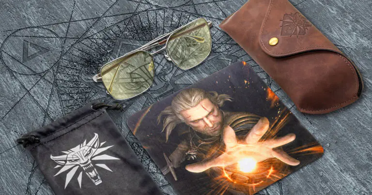 The Witcher Collection Glasses by Gunnar Optiks Geralt and Ciri Frames Revealed