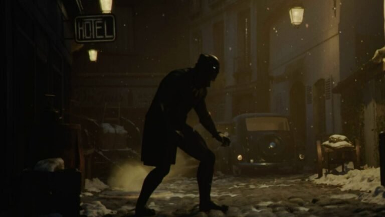 Leaked early build of Marvel 1943: Rise of Hydra shows Black Panther gameplay with cinematic fixed-camera action.