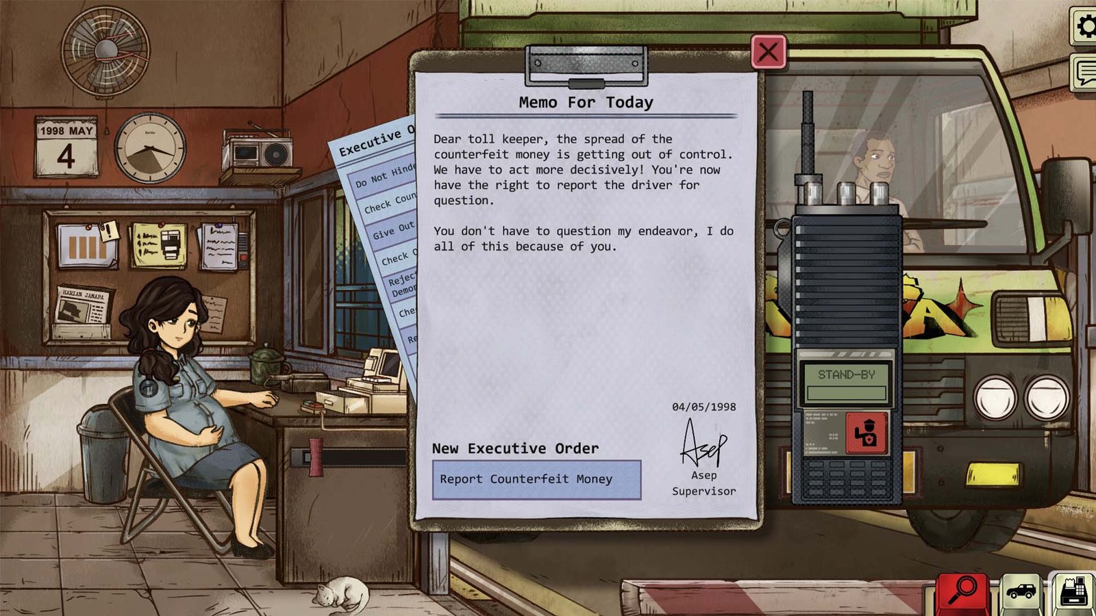 1998 The Toll Keeper Story Actions