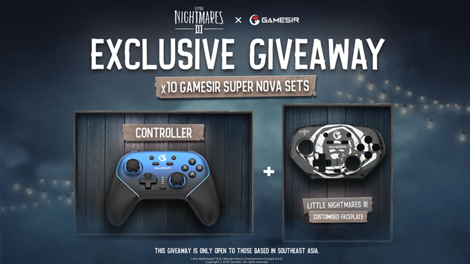 Bandai Namco and GameSir Launch Exclusive Little Nightmares III Controller Giveaway