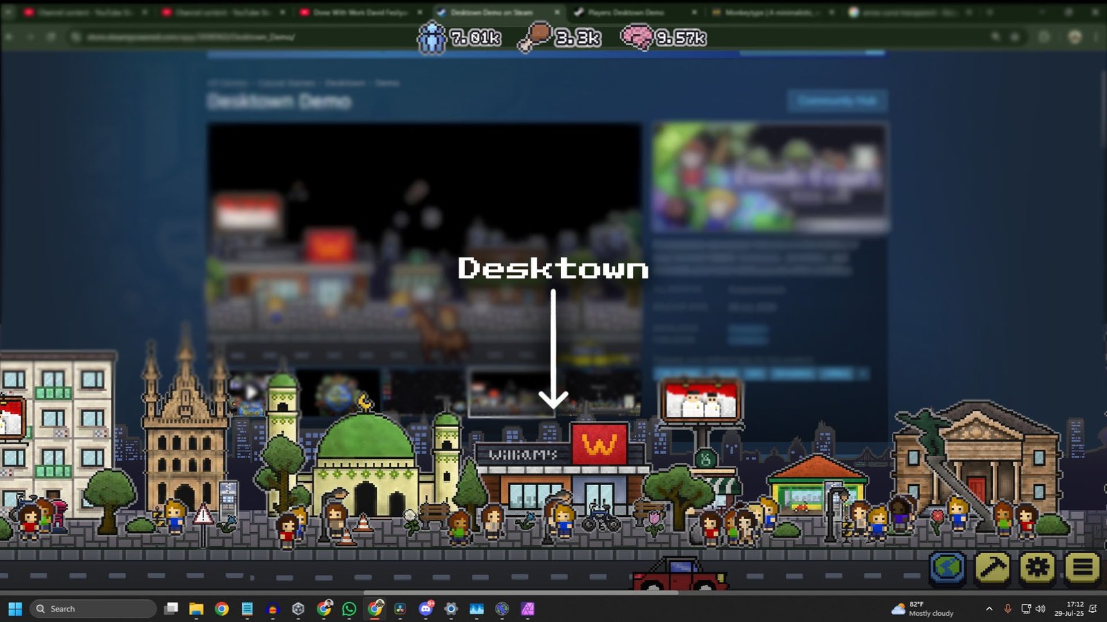Desktown Gameplay