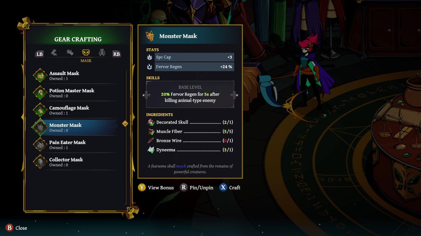 Grim Trials Gameplay Gear