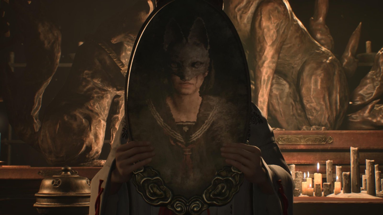 Hinako becomes a fox in Silent Hill f