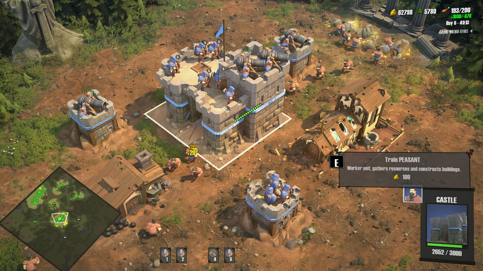 The Scouring base building