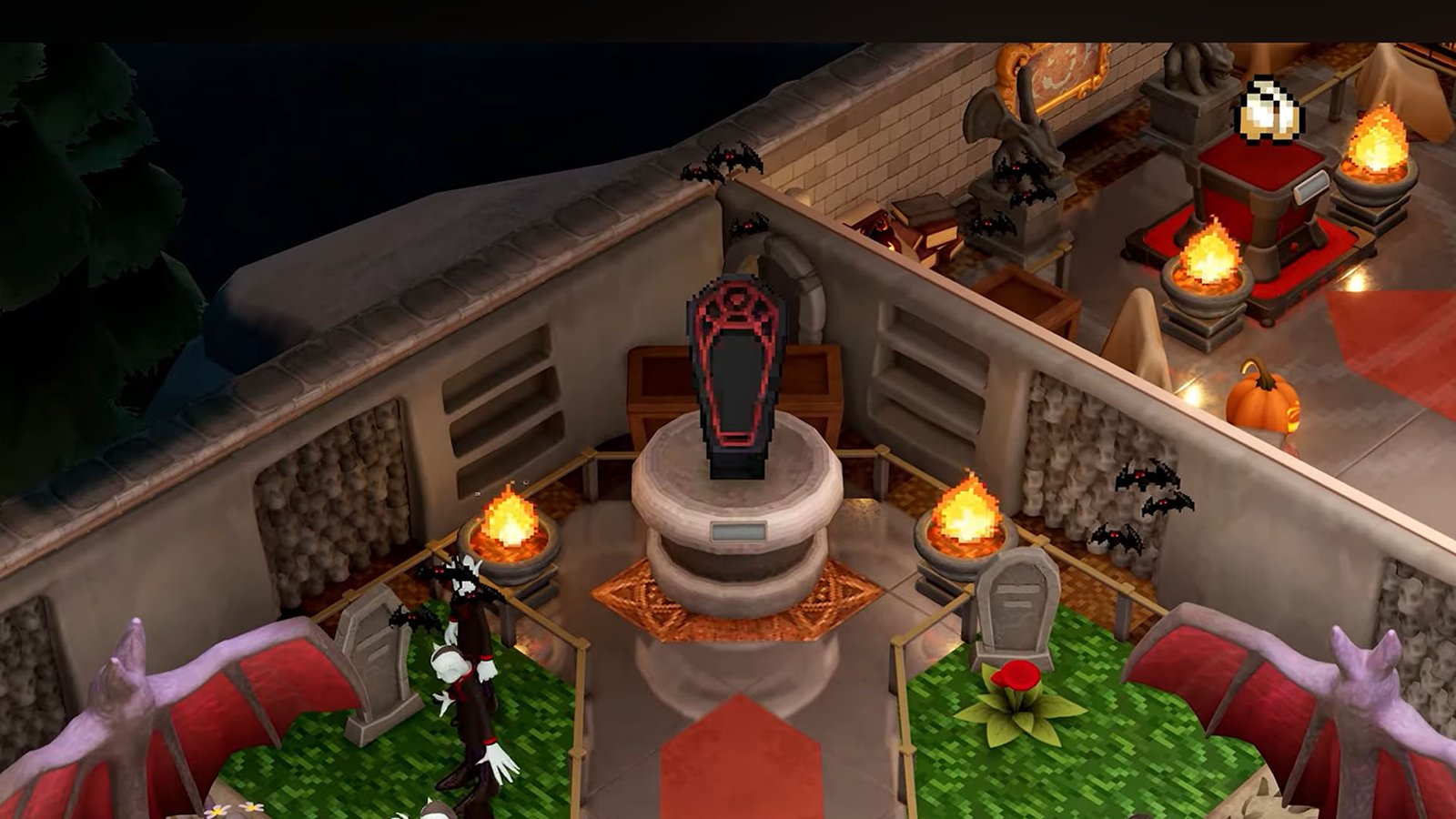 Two Point Museum Vampire Survivors Gameplay