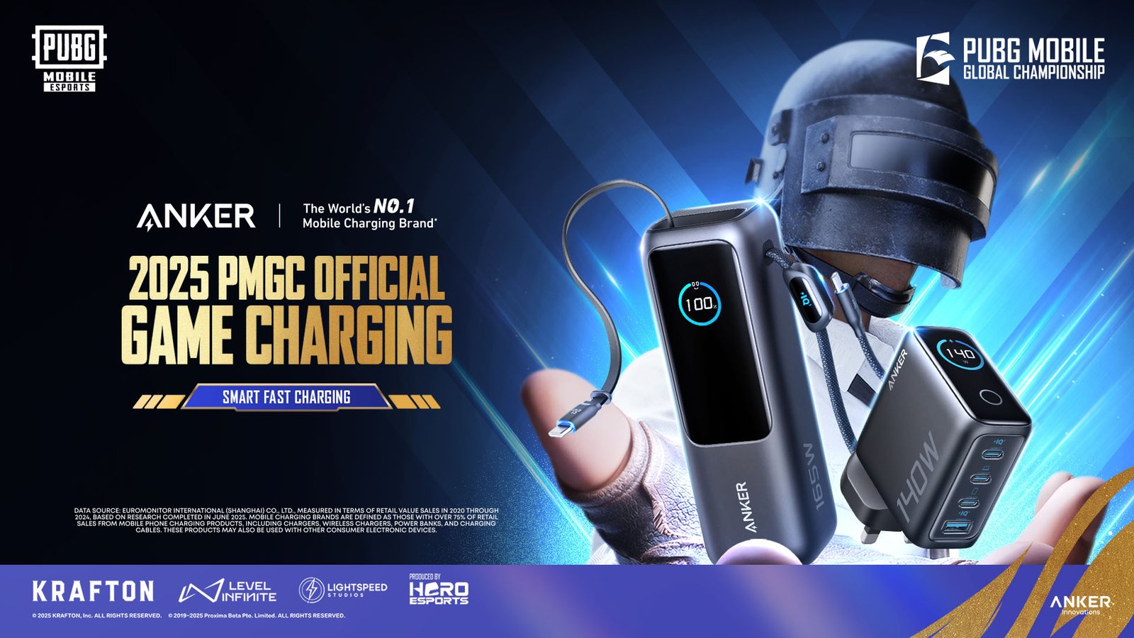 Anker Officially Powers the 2025 PUBG Mobile Global Championship