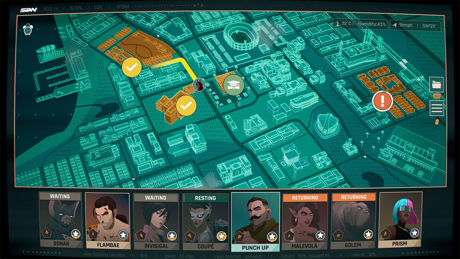 Dispatch Management Gameplay