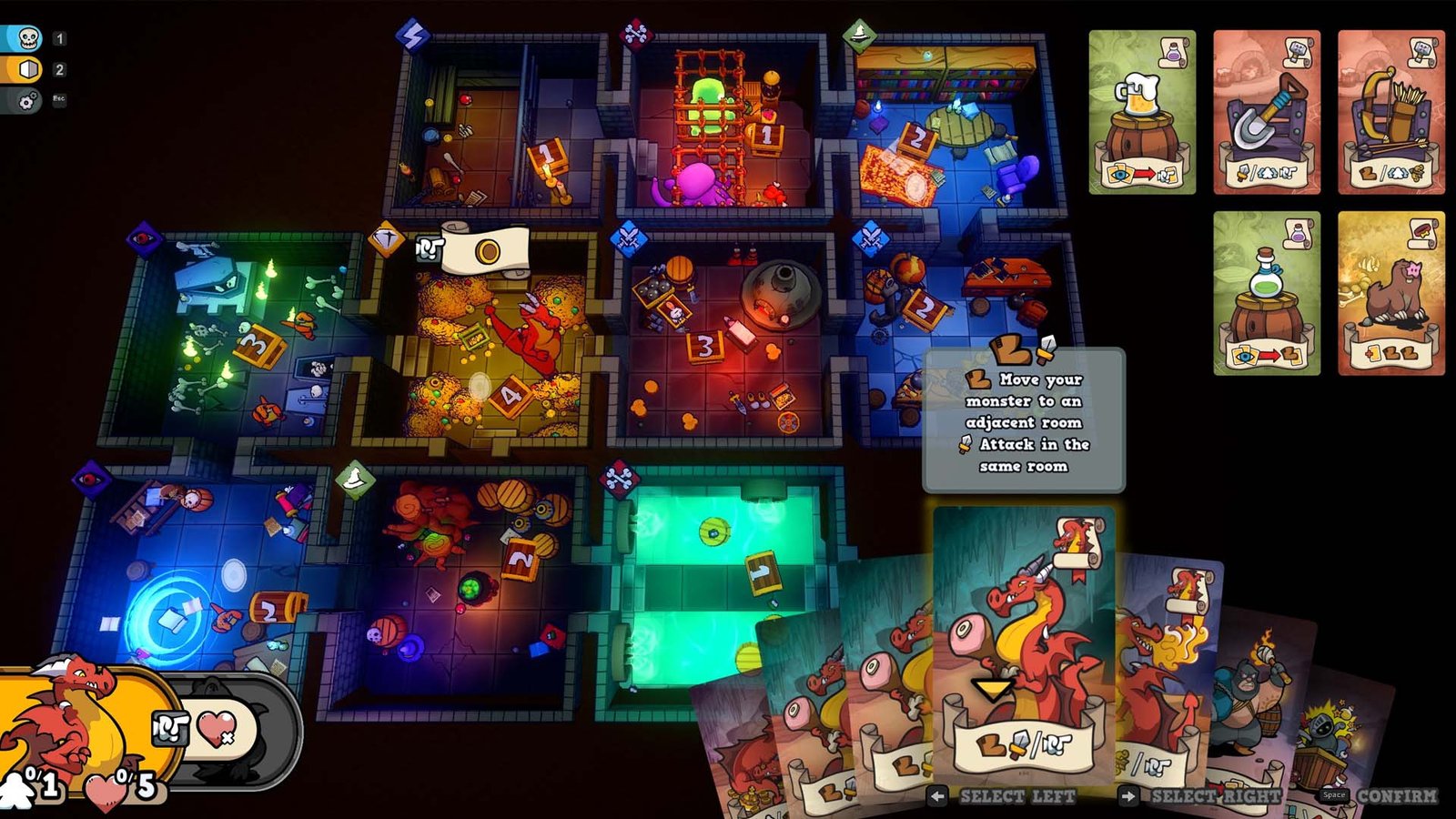 Keep the Heroes Out! Gameplay